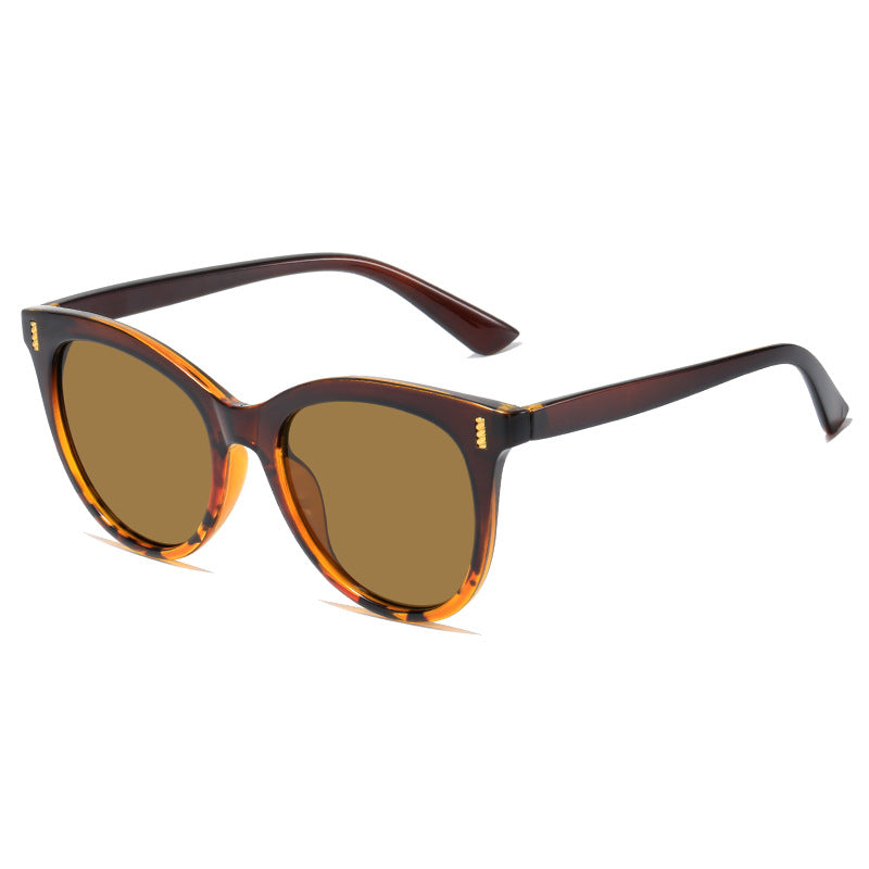 Damen modische Katzenaugen Sonnenbrille mit auffälligem Design Brehn