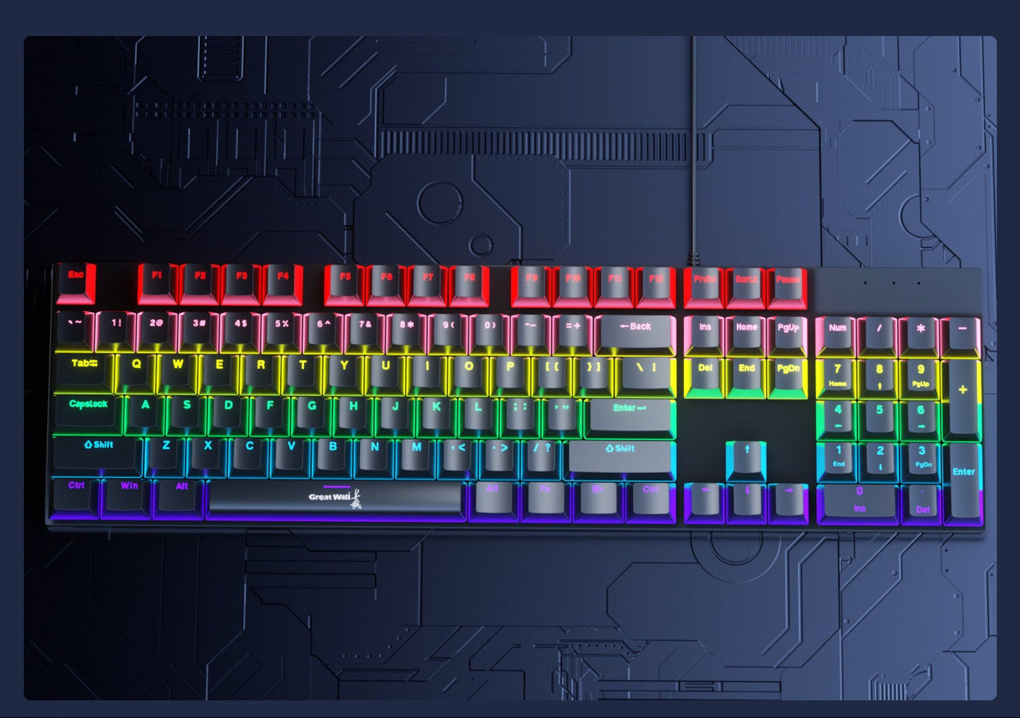Gaming Mechanische Tastatur Brehn