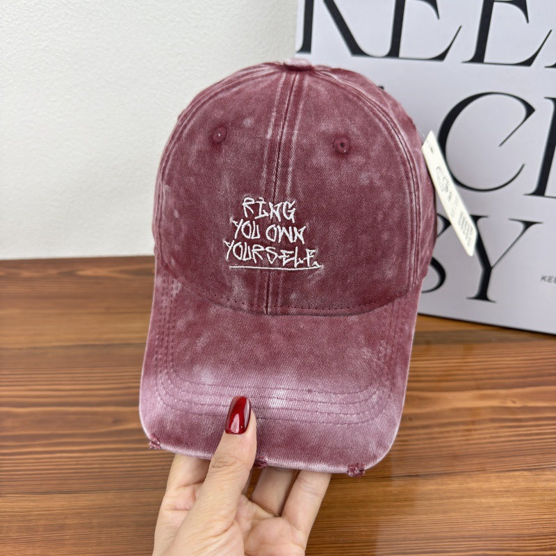 Frauen Vintage Motivational Baseballkappe Brehn