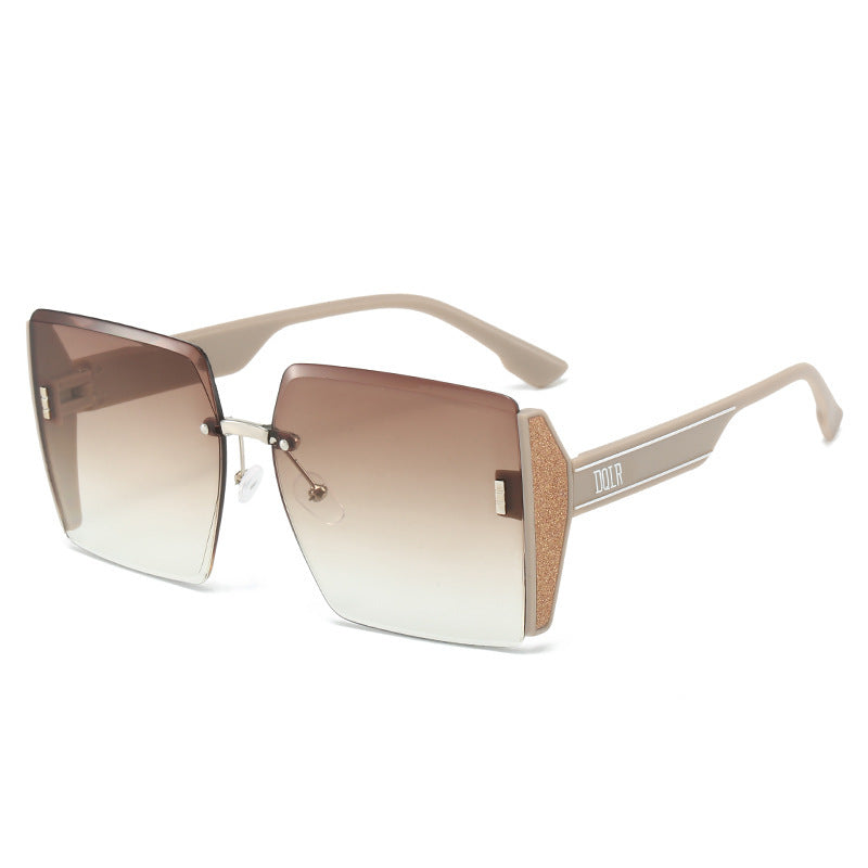 Damen stilvolle und modische geometrische Sonnenbrille Brehn
