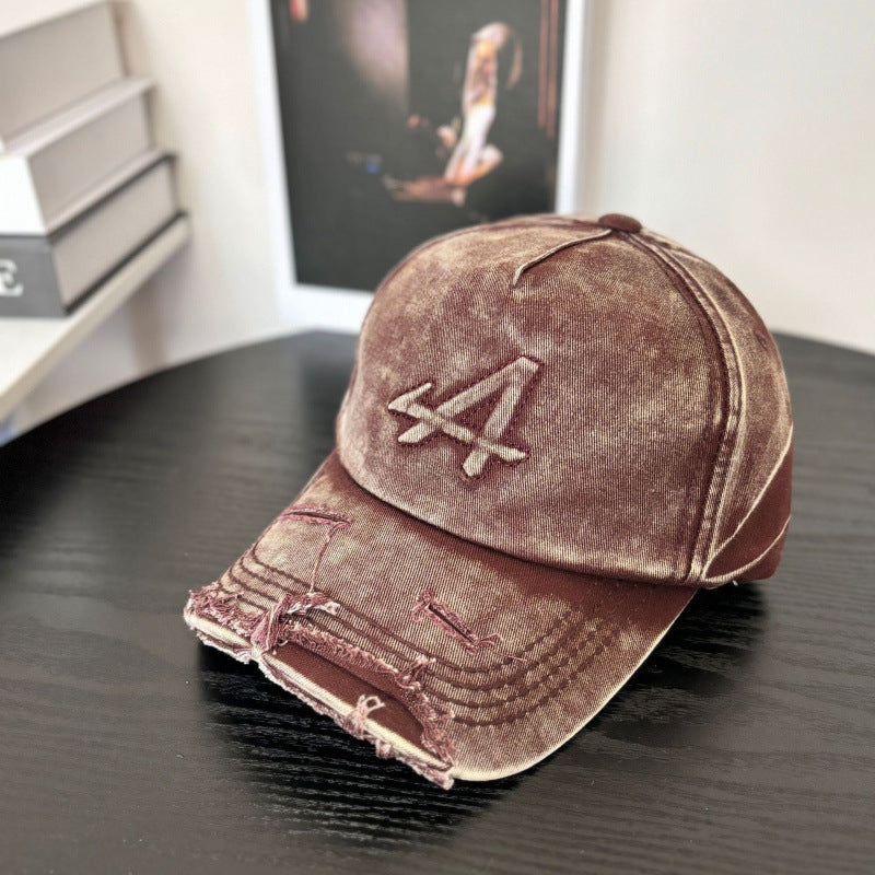 Damen Vintage Look Baseball Cap Brehn