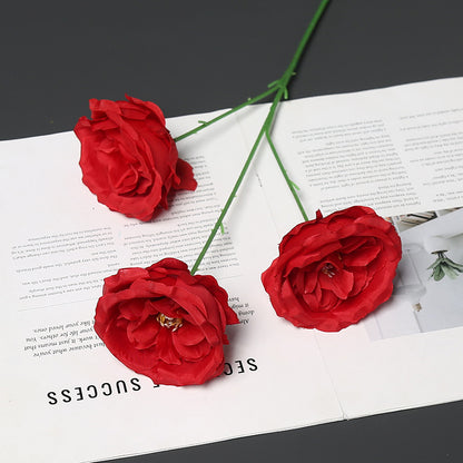 Elegante Pfingstrose Blumenstiel für die Heimdekoration