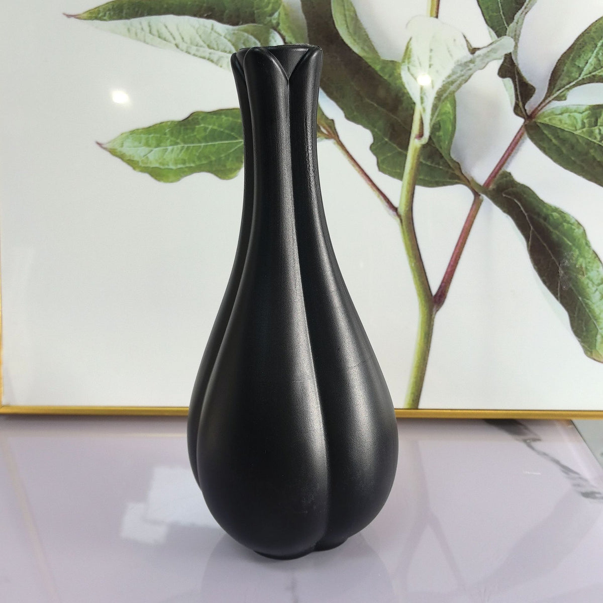 Moderne tulpenförmige dekorative Vase Brehn