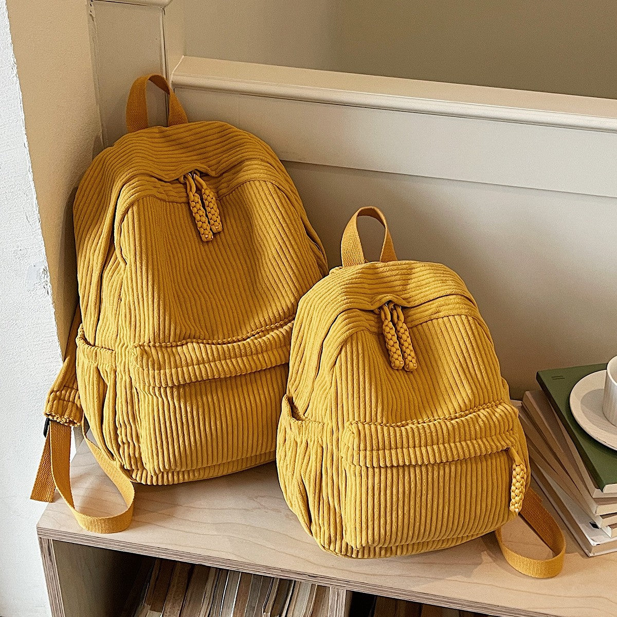 Corduroy Multifunktions-Rucksack Brehn
