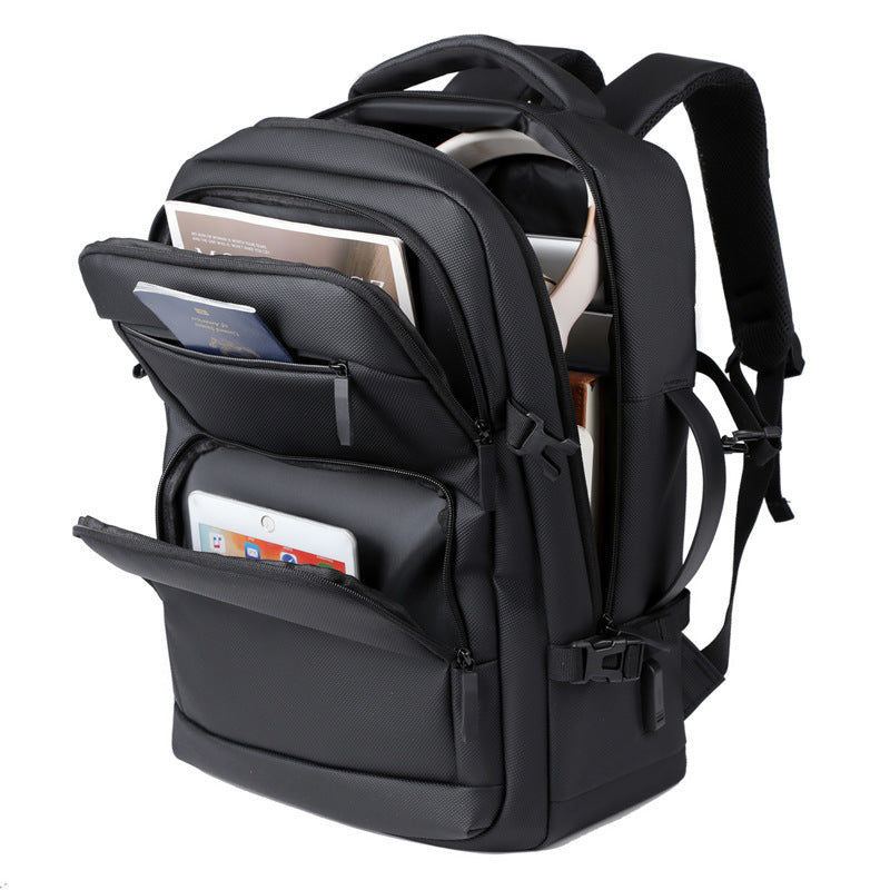 Multifunktionaler Reise-Rucksack mit Gepolstertem Laptopfach und Innovativem Fächerdesign Brehn