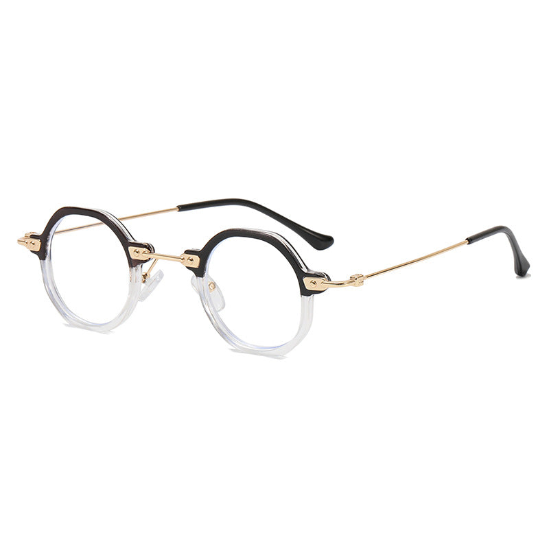 Damen Designer-Sonnenbrille mit hexagonalem Rahmen und luxuriösen Metallakzenten Brehn
