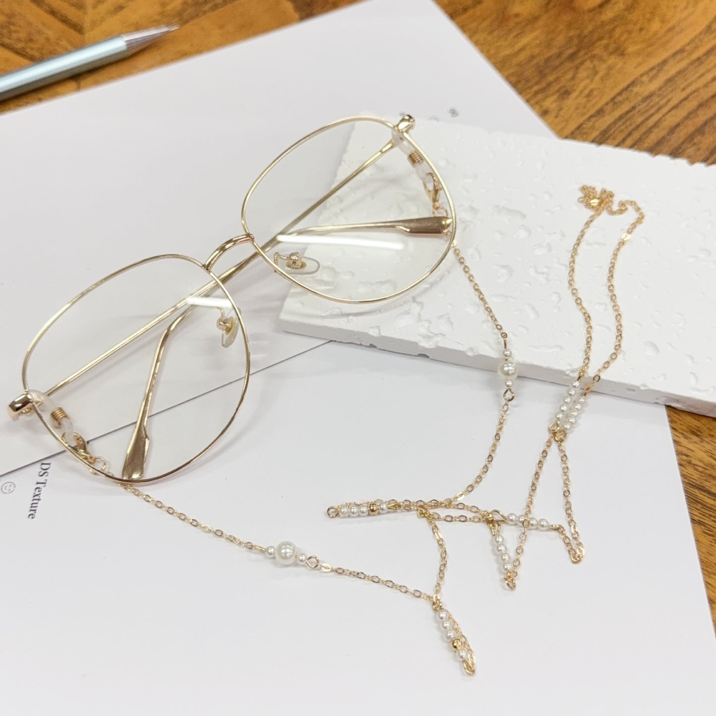 Elegante Perlenkette Brehn
