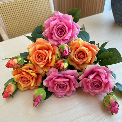Realistische Künstliche Rosen Blumenarrangement