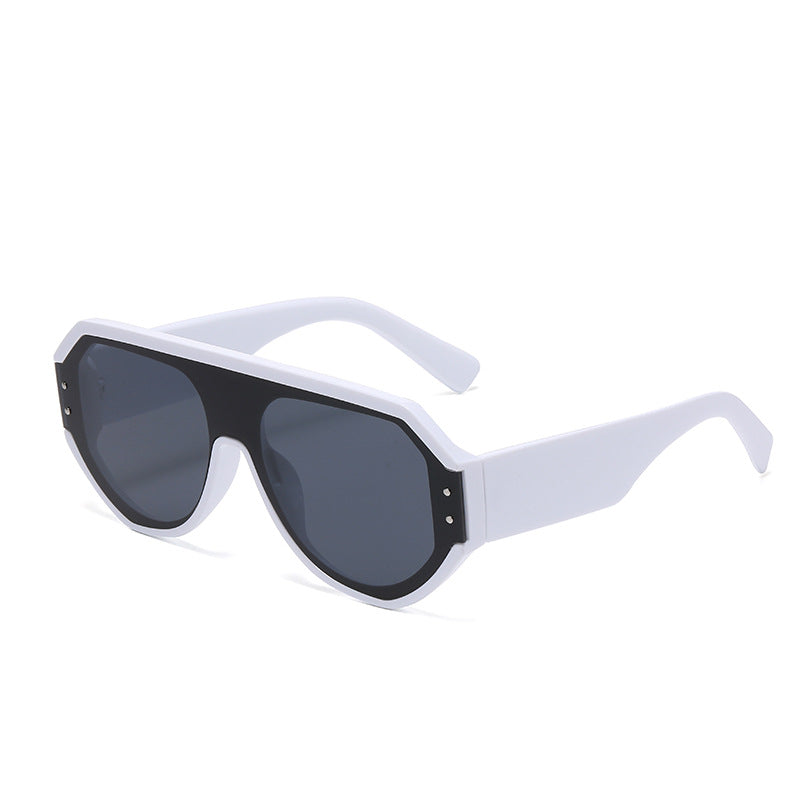 Herren Bold Frame Futuristic Sonnenbrillen Brehn
