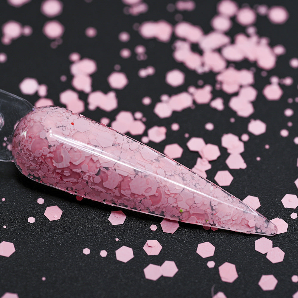 Dekorative Nagelkunst Glitter Flakes