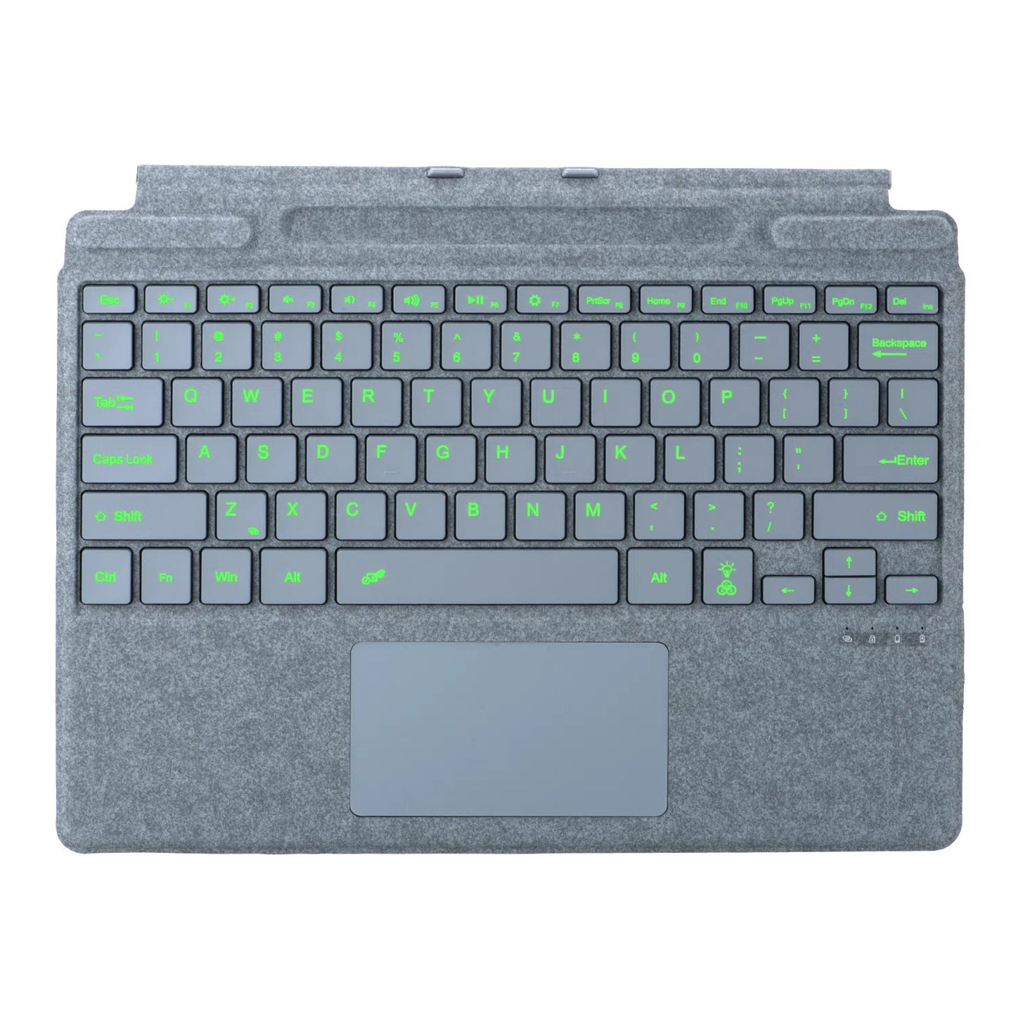 Beleuchtete Bluetooth-Tastatur mit Touchpad Brehn