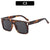 Retro Übergroße Quadratische Sonnenbrille