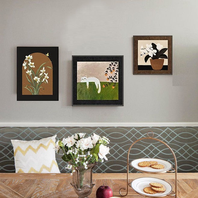 Botanische Kunst Galerie Set