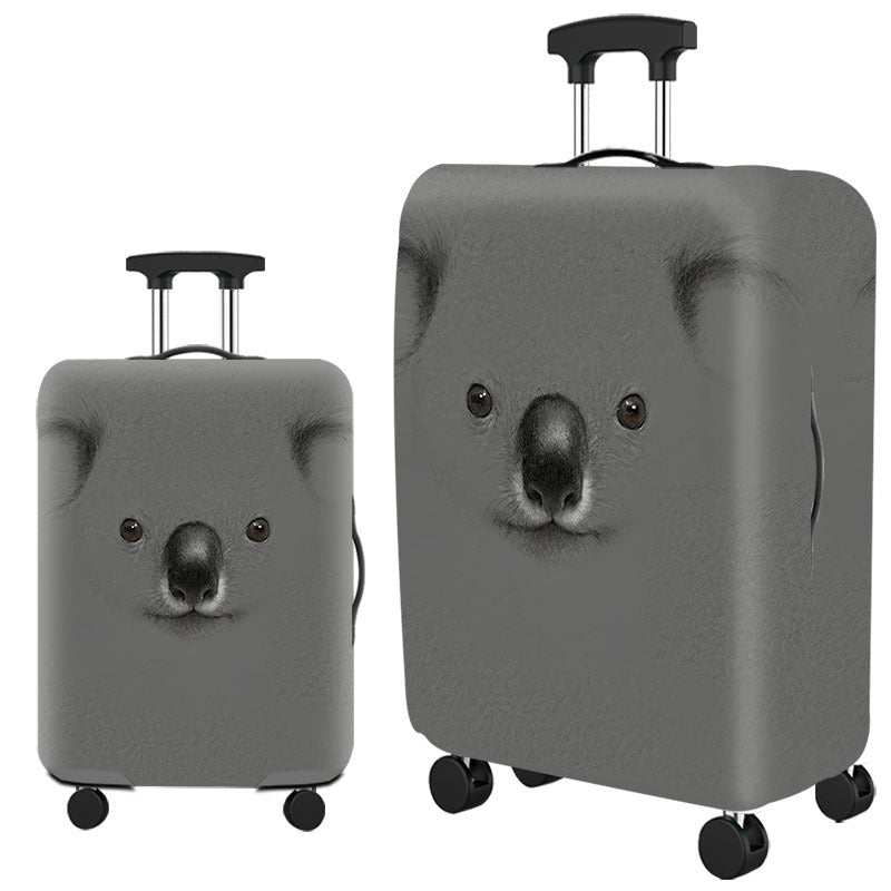 Unisex Hartschalenreisekoffer mit verspieltem Igelmotiv Brehn