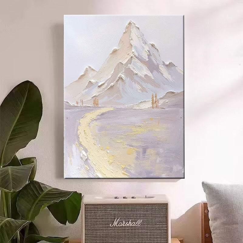 Abstrakte Berglandschaft Leinwandkunst