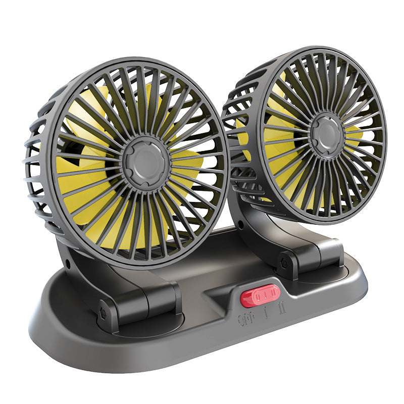 Dual Cooling Car Ventilation Fan Brehn