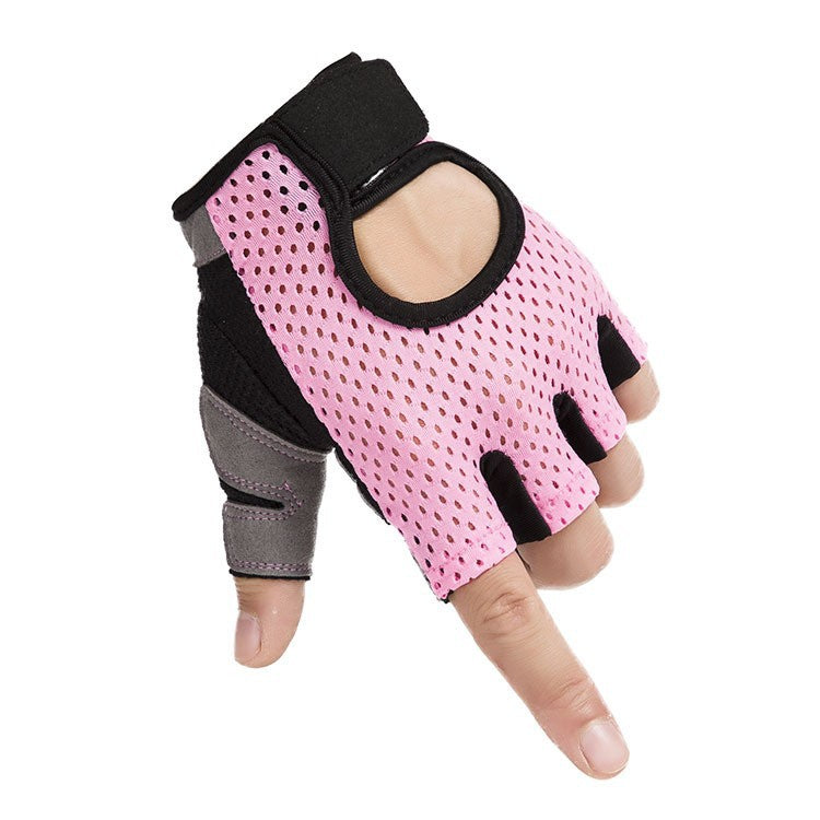 Damen Trainingshandschuhe mit Netzmaterial Brehn