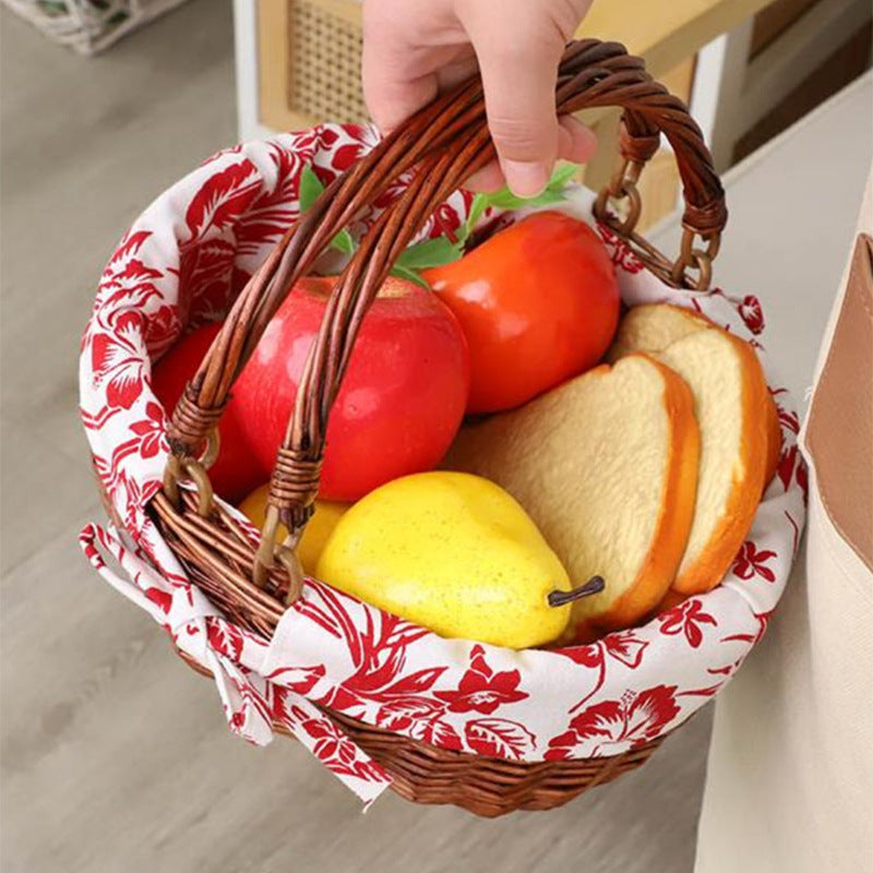 Dekorativer Rattan Korb