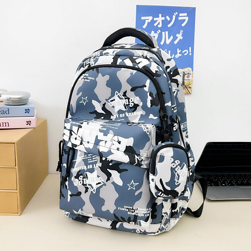 Urban Camouflage Laptop Schulrucksack