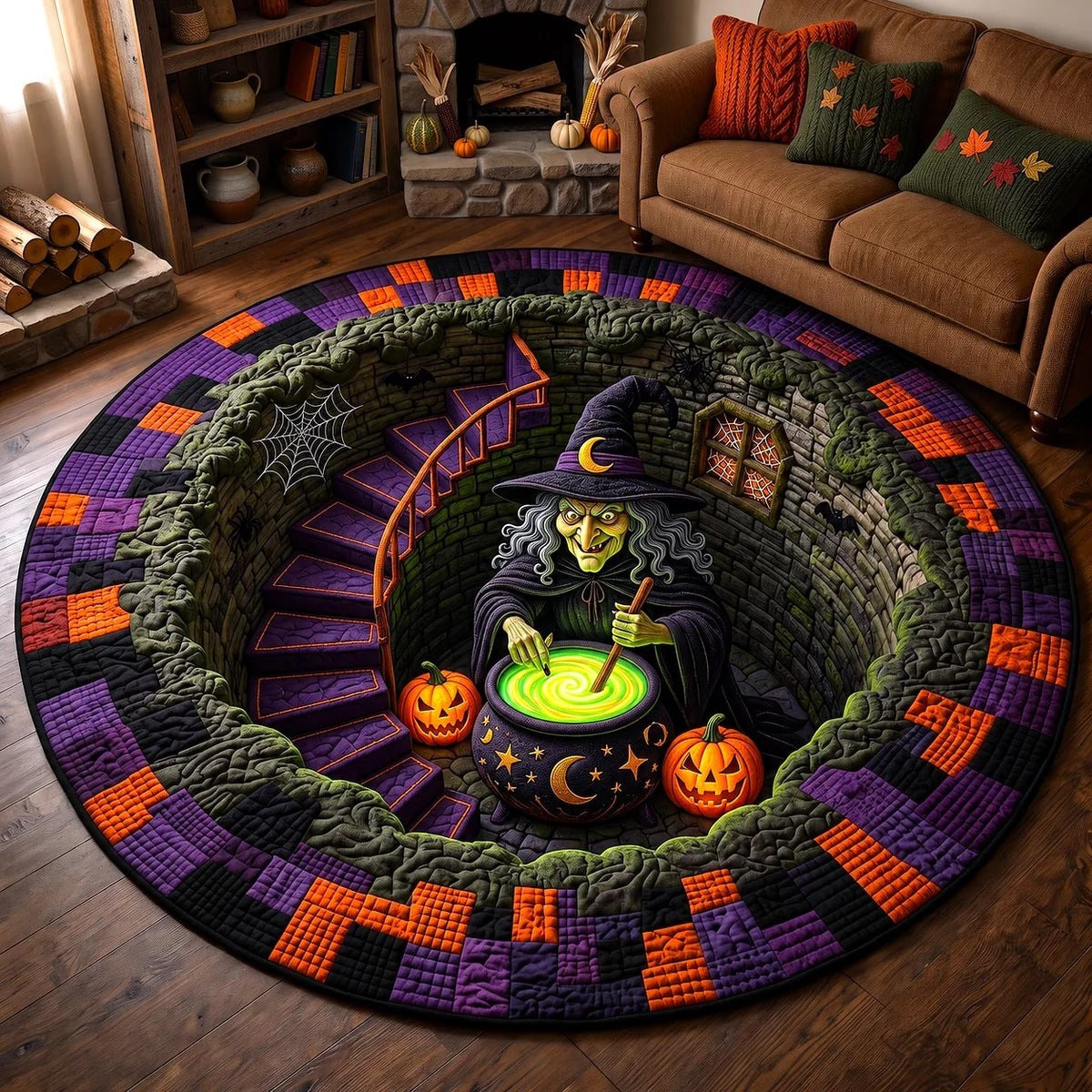 Halloween-Themen Runde Teppich