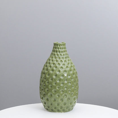 Texturierte Keramische Dekorative Vase Brehn