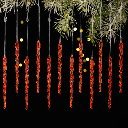 Dekorative Weihnachtslichterkette mit Eiszapfen-Design Brehn