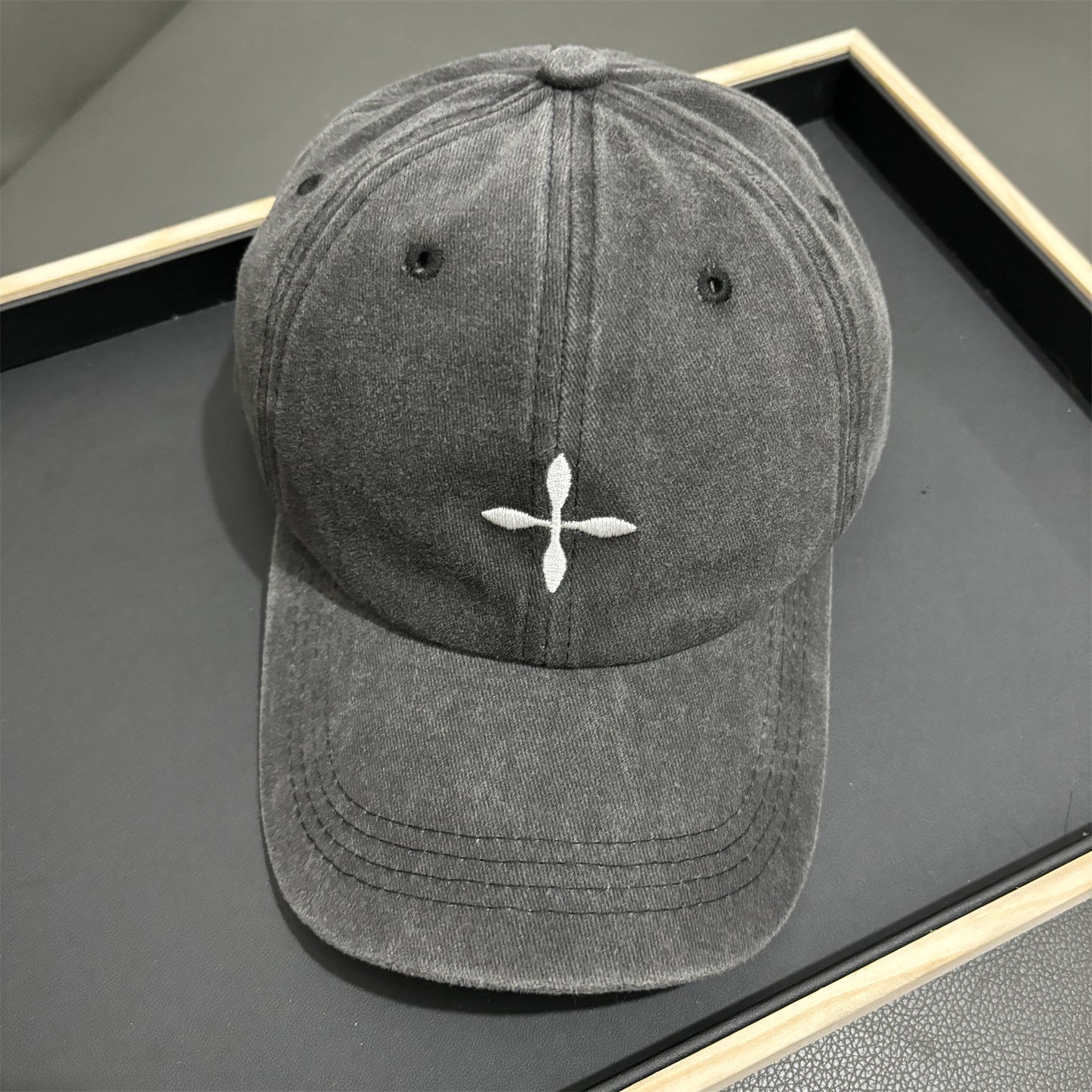 Unisex Vintage-inspirierte weiche Twill-Mütze Brehn