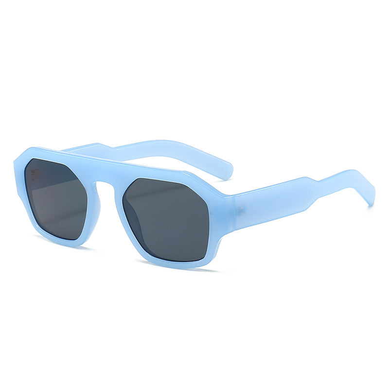 Damen modische Sonnenbrille im innovativen geometrischen Design Brehn