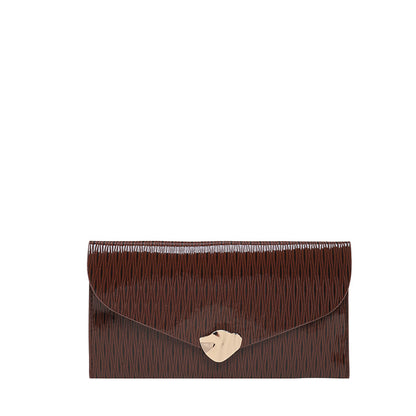 WoElegant Glänzende Abend-Clutch Brehn