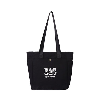 Lässige Canvas-Tote-Bag Brehn