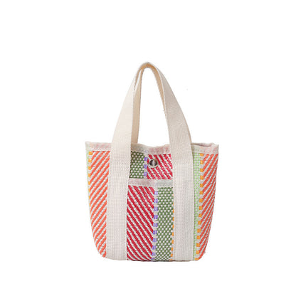 Bunte Gewebte Strandtasche Brehn