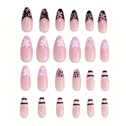 Elegantes Stiletto Nagelkunst Set Brehn