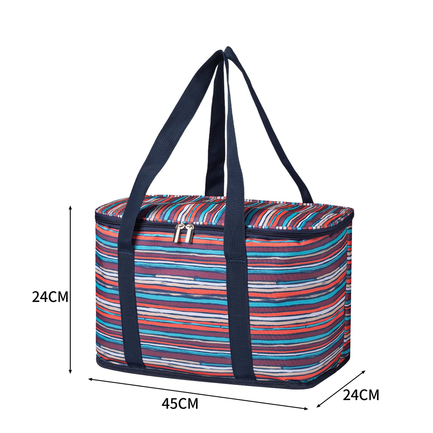 Unisex Kühltasche mit isolierter Innenausstattung und robusten Griffen Brehn