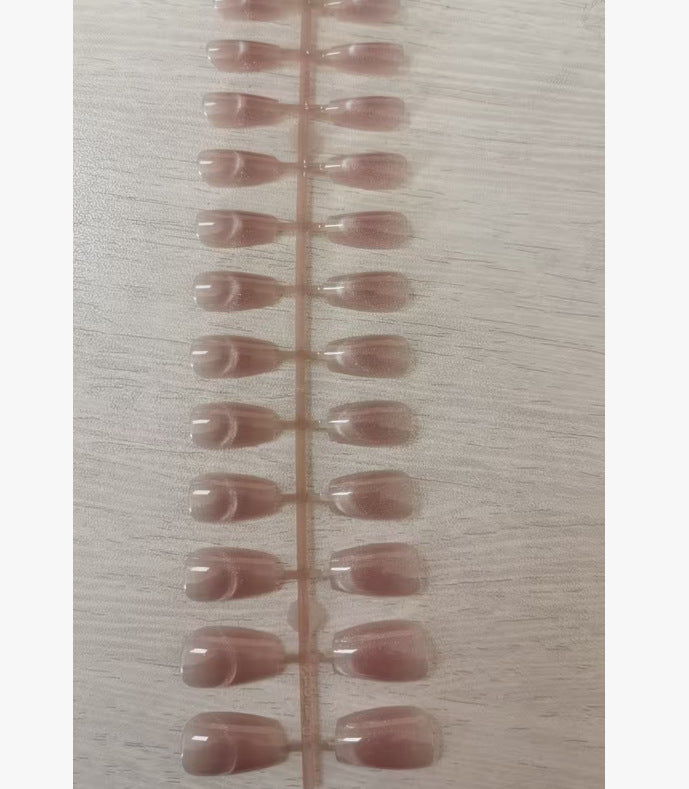 Premium Kurze Druck-On-Nagelset Brehn