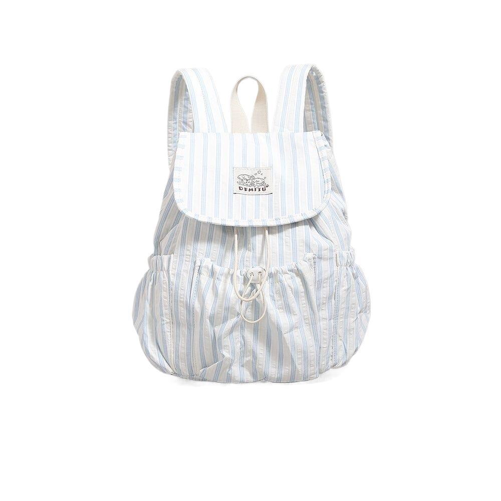 Freizeit-Rucksack Im Verspielten Streifen-Design Brehn