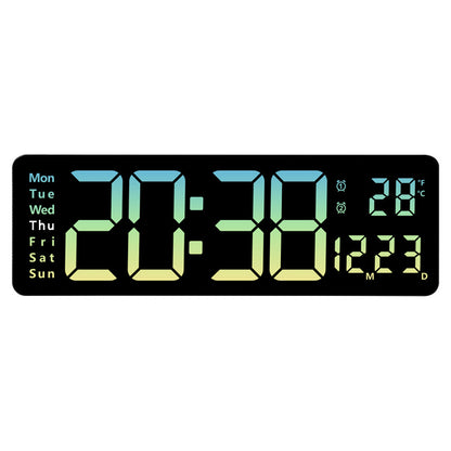 Digitaler Wandwecker mit Multifunktionalem Led-Display Brehn