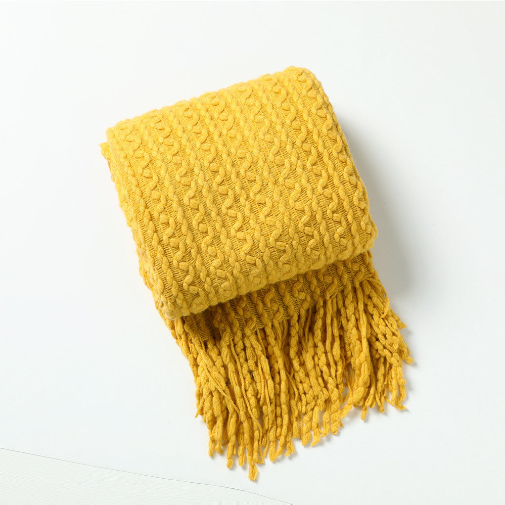 Gemütlicher Strickschal Brehn