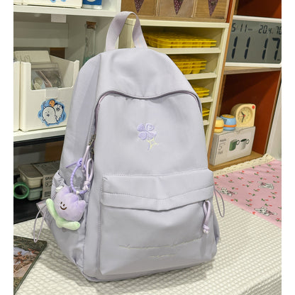 Bestickter Blumenmuster-Rucksack Brehn