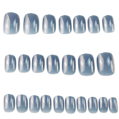 Glänzendes Press-On-Nagelset mit funkelndem Finish Brehn