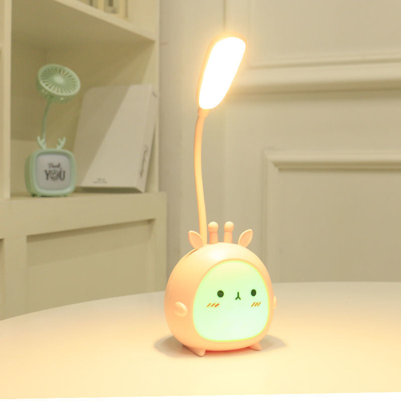 Damen LED Schreibtischlampe im verspielten Design Brehn