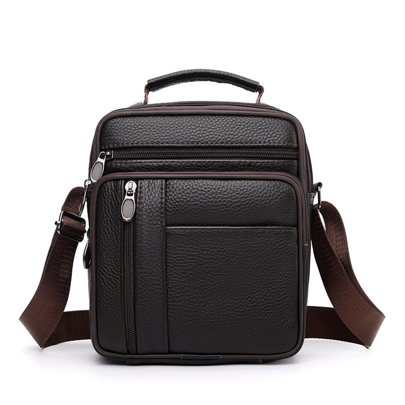 Schlanke Multi-Taschen Umhängetasche Brehn