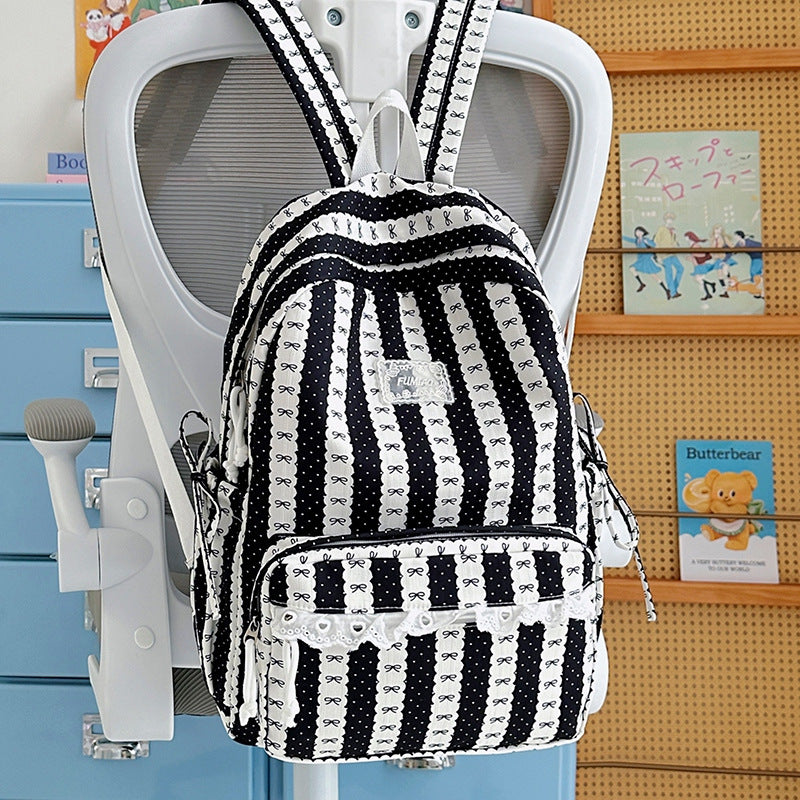 Süßer gemusterter Schulrucksack Brehn