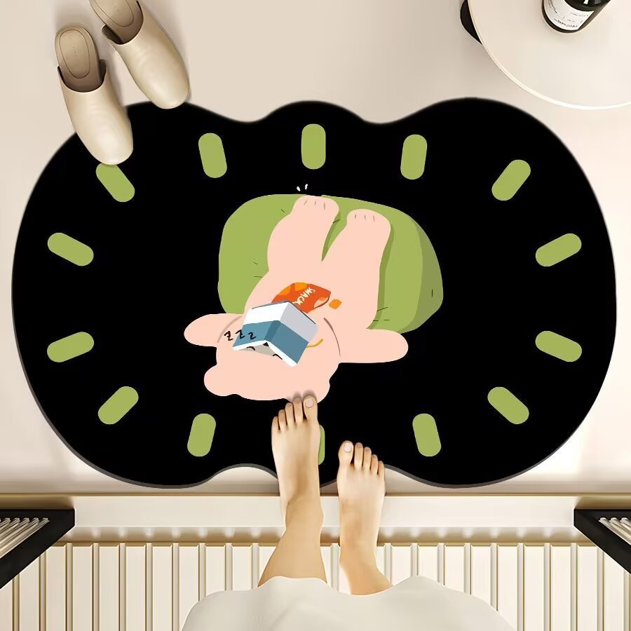 Süße Cartoon Bär Badmatte Brehn
