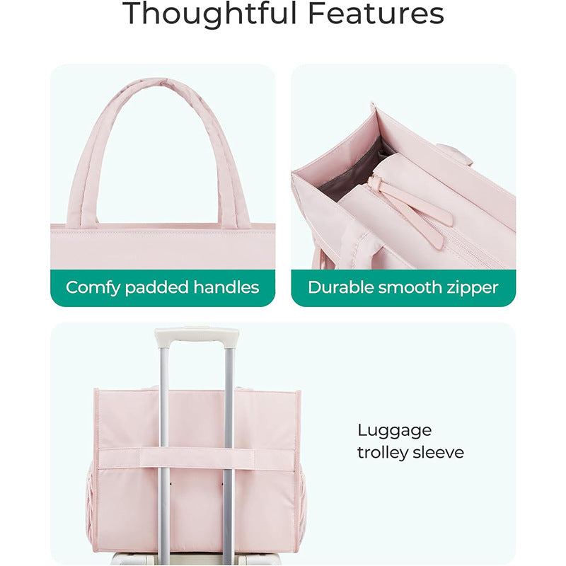 Elegante Handtasche mit Strukturierten Fächern Brehn