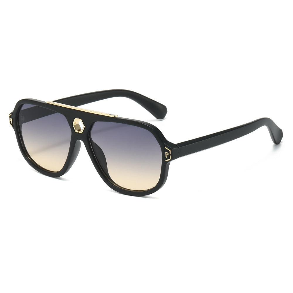 Statement Geometrische Schildbrille Brehn