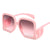 Damen Sonnenbrille im eleganten Quadrat-Design Brehn