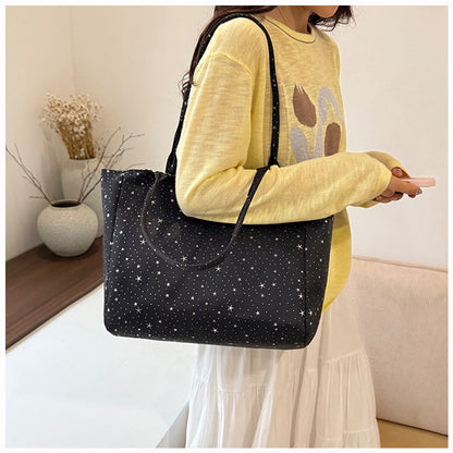Stylische Stern-Muster Tote Bag Brehn