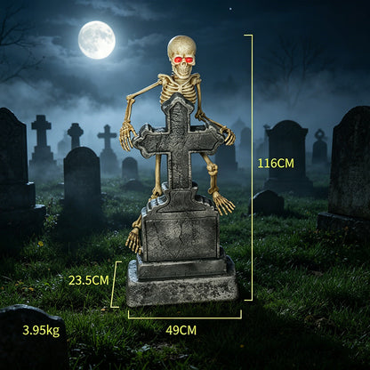 Spooky Animierte Skelettdekoration Brehn