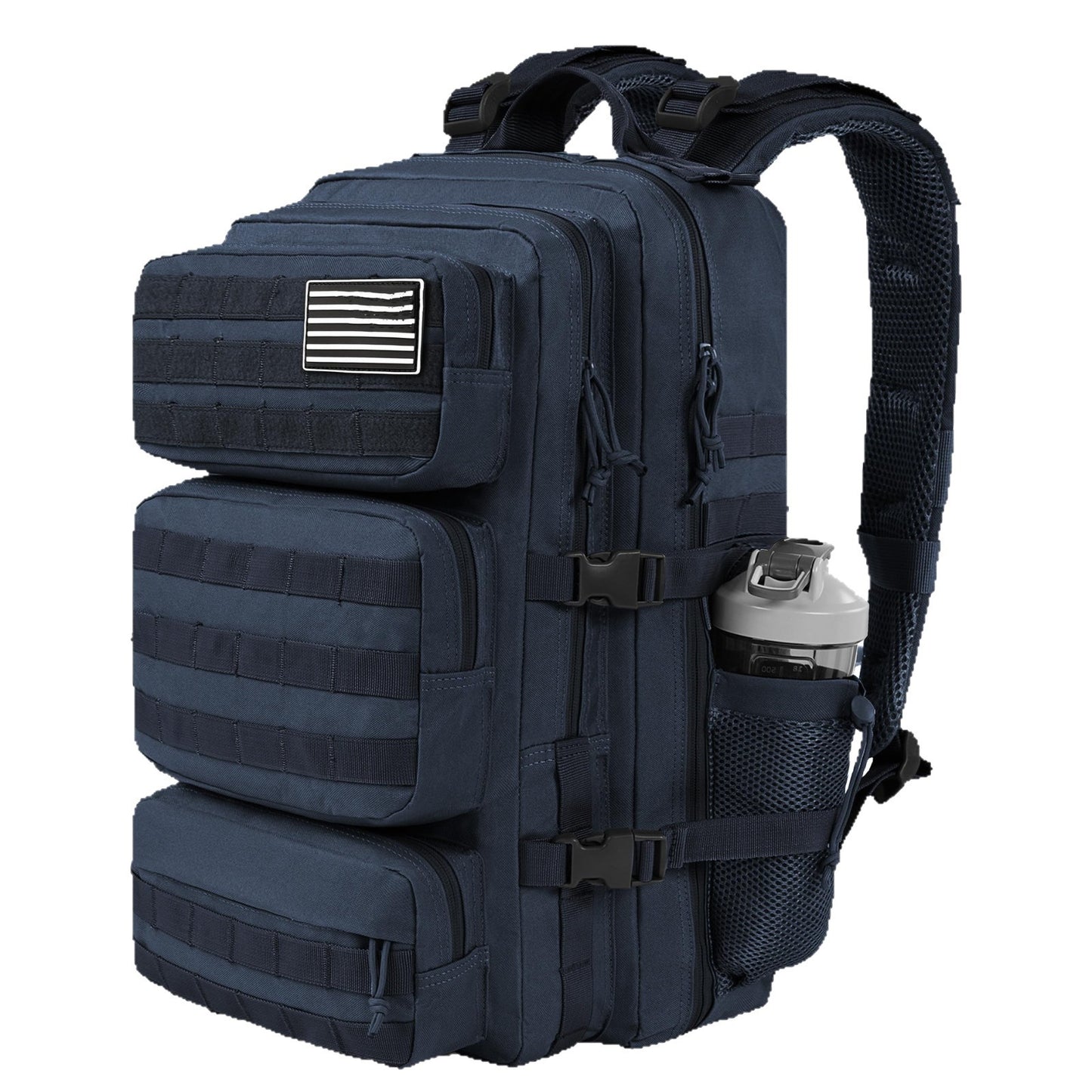 Herren taktischer Militär-Rucksack mit modularen Modulen Brehn