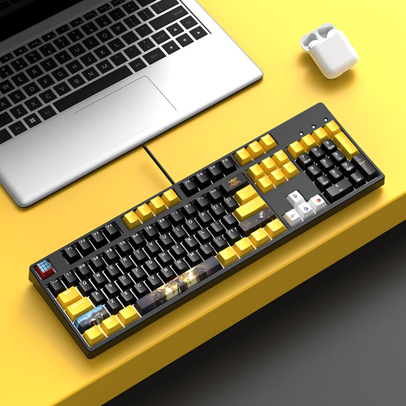 Verdrahtete ergonomische mechanische Tastatur Brehn